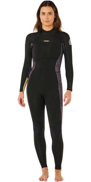 2026 Rip Curl Mujer Dawn Patrol 3/2mm Back Zip Neopreno 164WFS - Natural